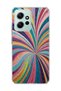 Redmi Note 12 4g Compatible Simli Colorful Beam Printed Transparent Phone Case