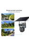 4G Solar Security Camera Outdoor - 12MP Dual Lens PTZ CCTV Camera with 10X Zoom | 355° Pan 90° Tilt, Human & Animal Tracking | Colour Night Vision | Two-Way Audio, IP66 Waterproof, V380 App - 5