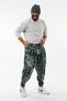 Dark Green Dragon Printed Flexible Waist Comfortable Cut Jogger Men's Trousers Coc3650 - 2