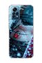 Redmi Note 12 Pro 4g Compatible Anime Red Eye Printed Transparent Phone Case
