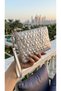 Star Embroidered Portfolio Clutch Bag - 2