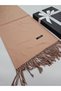 Double-Sided Premium Cashmere Shoulder Shawl & Scarf 70 X 200 cm Double Color Fringed - 5