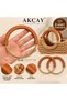 15 cm Leather Round Handle Pair to Be Sent
