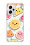 Redmi Note 12 Pro 5g Compatible Cute Fruit Slices Printed Transparent Phone Case