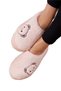 Women's Warm Plush House Slippers with Teddy Bear Figure Pudra - 3