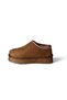 Women's Tan Brown Thick Sole Ankle Suede Boots - 4