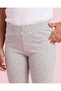 Girls Grey And Black Embellished Skinny Fit Leggings (2 Piece) - 5