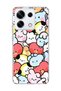 Redmi Note 13 Pro 5g Compatible Cute Colorful Characters Printed Transparent Phone Case