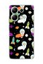 Redmi Note 13 4g Compatible Astronaut Dog Printed Transparent Phone Case