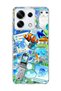 Redmi Note 13 Pro 5g Compatible Clownfish Cat Printed Transparent Phone Case