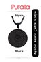Ayetel Kürsi Steel Necklace 2 Black (Black)