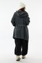 Design Anthracite Knitwear Women's Poncho Coc3617 - 3
