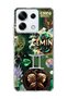Redmi Note 13 Pro 5g Compatible Gemini Zodiac Sign Printed Transparent Phone Case
