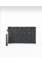 Star Embroidered Portfolio Clutch Bag