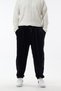 Velvet Pleated Black Jogger Men's Trousers Coc3622 - 5