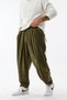 Velvet Pleated Khaki Jogger Men's Trousers Coc3626 - 2