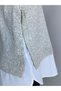 Oversize Shirted Knit Sweater - 6
