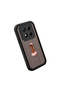Redmi Note 14 Pro 4g Compatible Black Silicone Camera Protected Shock Absorbing Protective Case with Striped Dog Pattern - 4
