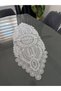 French Lace Luxury Tulle Guipure Chic Single Runner 40X110 cm - 2