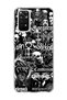 Redmi Note 11 / 11S Compatible Gothic Music Collage Printed Transparent Phone Case