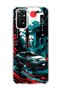 Redmi Note 11 / 11S Compatible Sports Car Tokyo Tower Printed Transparent Phone Case