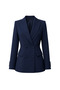 Sharp Double Breasted Navy Blazer - Navy Blue