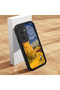 Samsung Galaxy S23 Fe Compatible Black Silicone Camera Protected Shock-Absorbing Protective Case with Starry Oil Painting Pattern - 2