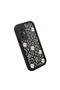 Mi 12 Lite Compatible Black Silicone Camera Protected Shock-Absorbing Protective Case with Lucky Four-Leaf Clover Pattern - 3