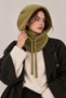 Women's Knitwear Çağla Balaklava Neck Collar Hat Byn05 - 2