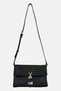 Women Brand Logo Cross Body Bag, Black