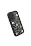 Samsung Galaxy A32 4g Compatible Black Silicone Camera Protected Shock Absorbing Protective Case with Lucky Four-Leaf Clover Pattern - 3