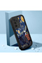 Samsung Galaxy A23 4G/5G Compatible Black Silicone Camera Protected Shock Absorbing Protective Case Starry Greasy Snoopy - 2