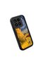 Xiaomi Mi 15 5g Compatible Black Silicone Camera Protected Shock-Absorbing Protective Case with Starry Oil Painting Pattern - 3