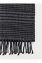 Quality Pieces from Çelebi Store: Checkered Embroidered Men's Scarf - 4