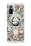 Redmi Note 10 Pro 4g Compatible Crab Sign Printed Transparent Phone Case