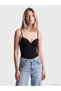 Quality Pieces from Çelebi Store Heart Roba Collar Rope Strap Covered Women's Undershirt