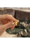 Gold Color Zara Model Bow Steel Earrings - 3