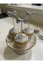 Silver Bow Tie Bow Long Toothpick 10 Pieces 16 cm - 2