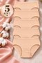 Women's Terry Ribbed 5-Piece Underwear Set