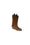 Women's Tan 5cm Heeled Cowboy Boots - 3