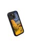 Tecno Spark 40C Compatible Black Silicone Camera Protected Shock-Absorbing Protective Case with Starry Oil Painting Pattern - 3