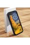 iPhone 7 Plus/8 Plus Compatible Black Silicone Camera Protected Shock-Absorbing Protective Case with Starry Oil Painting Pattern - 2