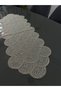 French Lace Luxury Tulle Guipure Chic Single Runner 40X110 cm - 2