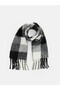 Esvab • Modern & Distinctive Checkered Embroidered Men's Scarf