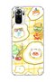 Redmi Note 10 / 10S Compatible Cat in the Field Egg Printed Transparent Phone Case