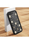 iPhone 7 Plus/8 Plus Compatible Black Silicone Camera Protected Shock Absorbing Protective Case with Lucky Four-Leaf Clover Pattern - 2