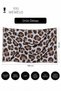 Ultra Luxury Blue Gray Leopard Pattern Shoulder Shawl & Scarf & Head Cover 90X180 cm - 6