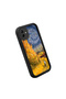 Samsung Galaxy A04 Compatible Black Silicone Camera Protected Shock-Absorbing Protective Case with Starry Oil Painting Pattern - 3