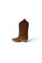Women's Tan 5cm Heeled Cowboy Boots - 5