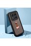 Redmi Note 14 Pro 4g Compatible Black Silicone Camera Protected Shock Absorbing Protective Case with Striped Dog Pattern - 3